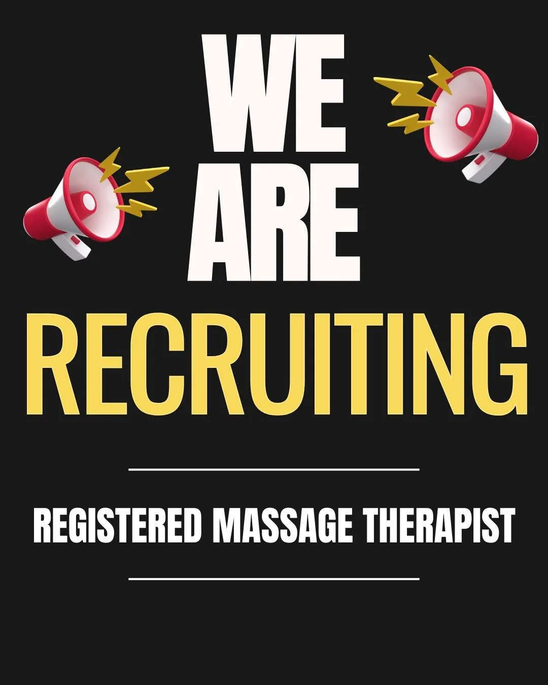 We&rsquo;re Hiring! A Registered Massage Therapist (RMT) 

Maple Shores Health Centre is growing, and we&rsquo;re looking to welcome a Registered Massage Therapist to our collaborative, multidisciplinary team!

Why work at Maple Shores Health Centre?
