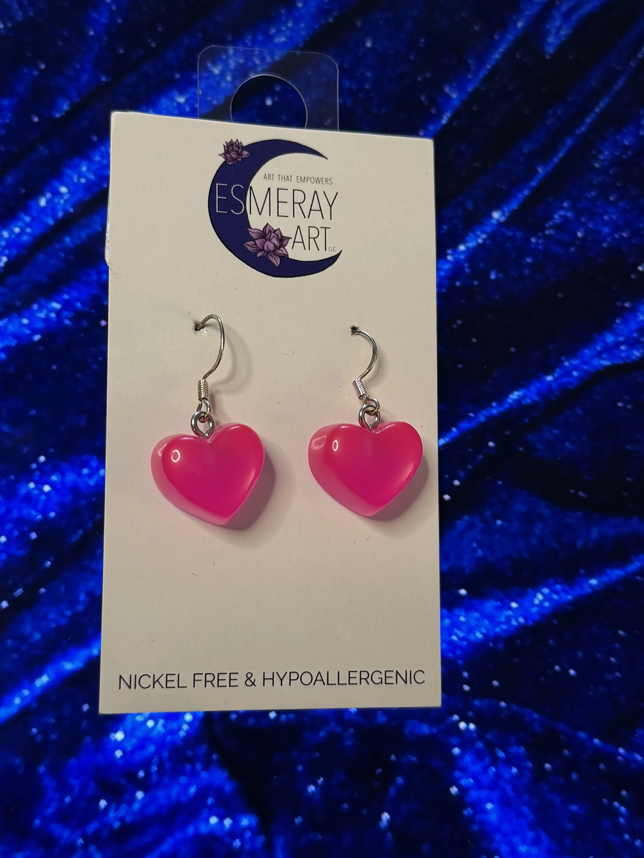 Hot Pink Hearts