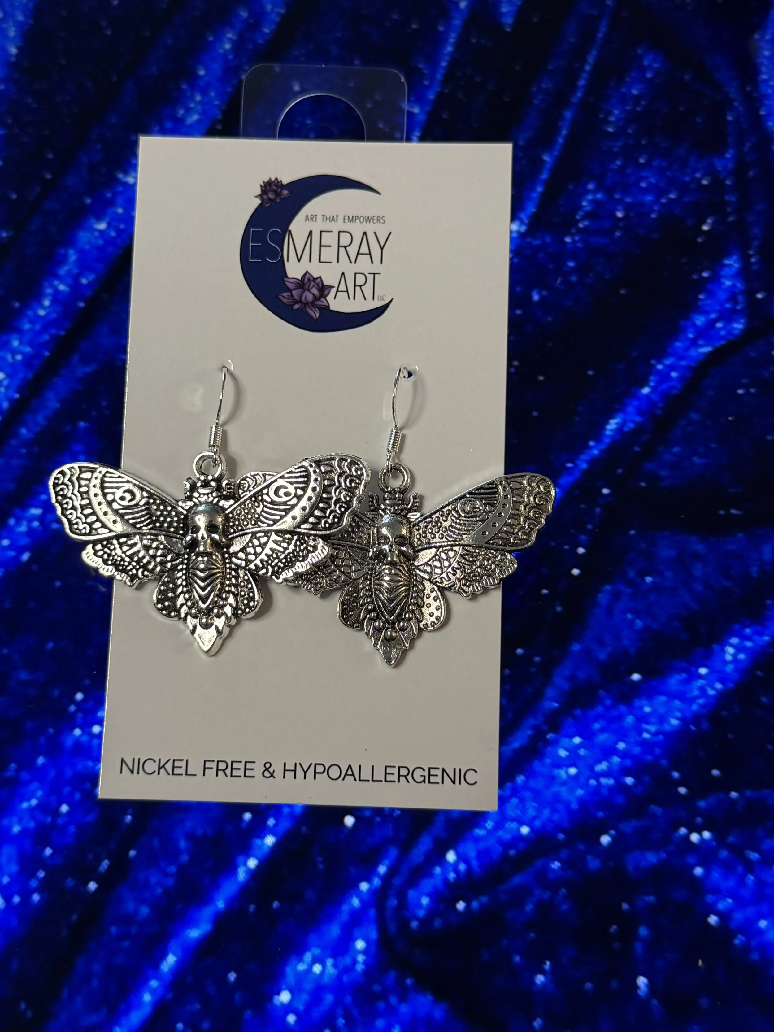Luna Moths Silver