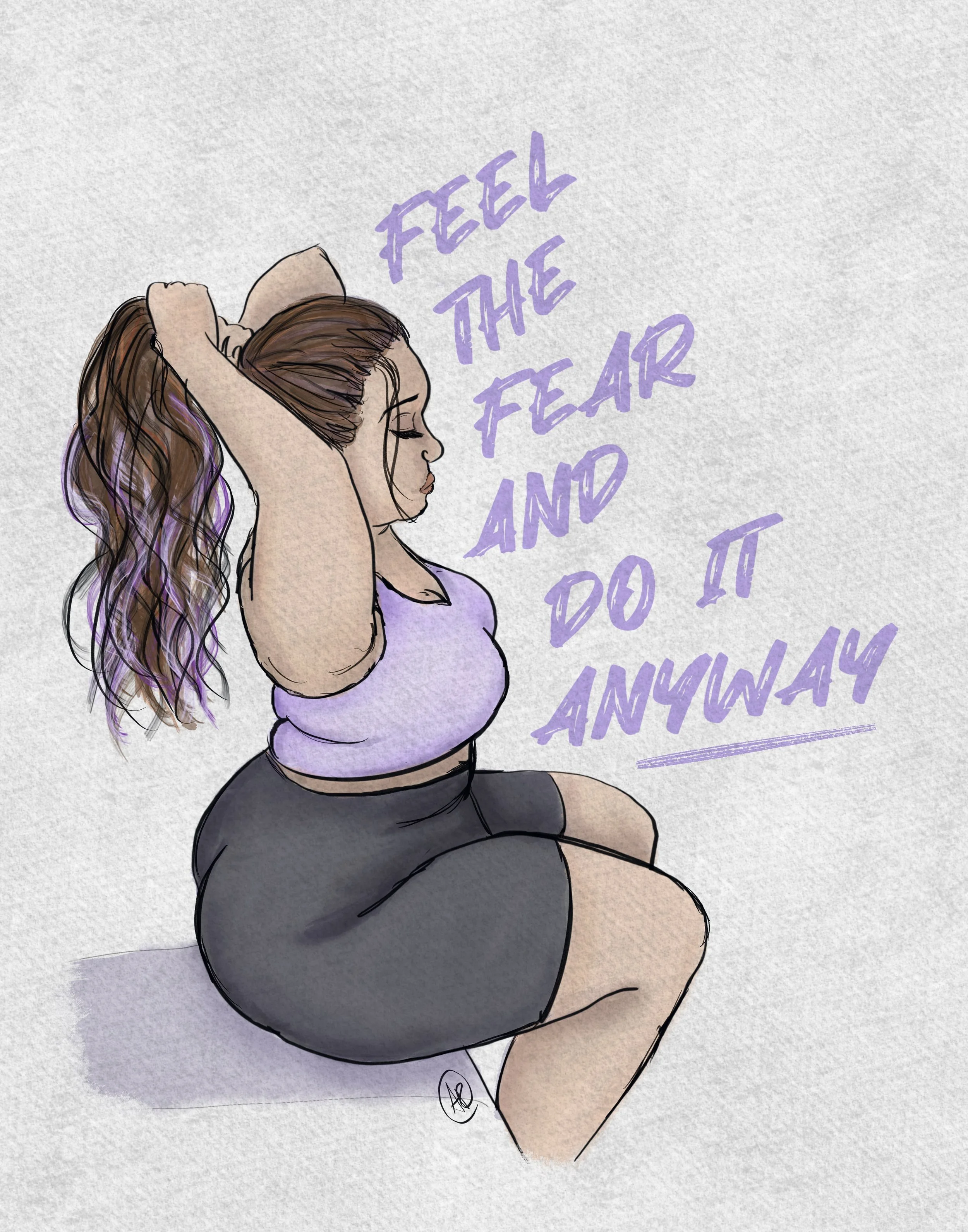 Feel the Fear Art