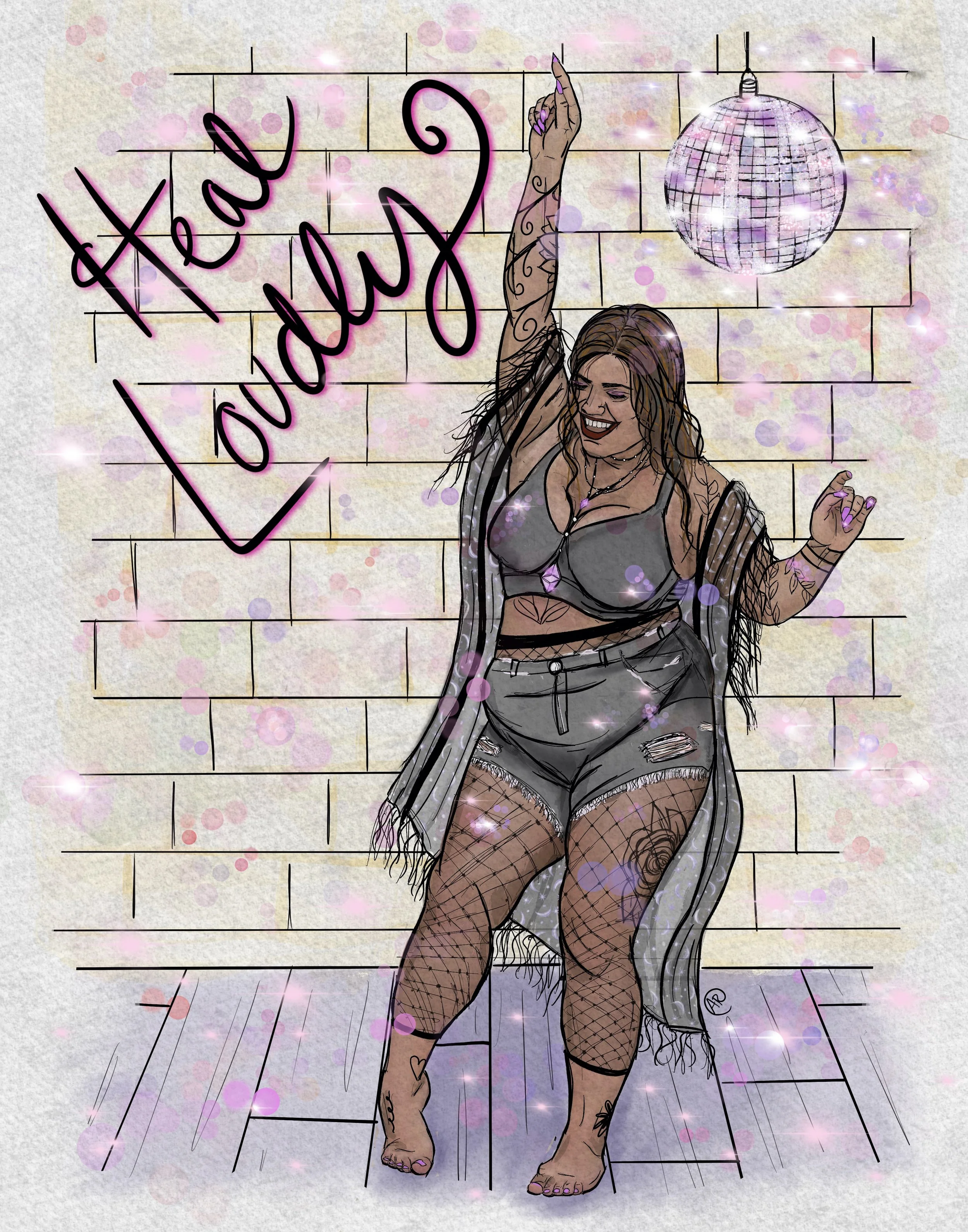 Heal Loudly Art