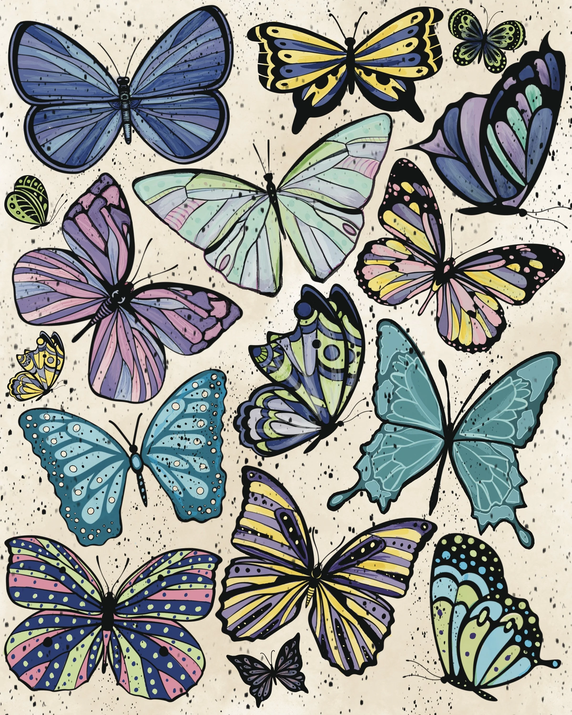 Butterflies Art