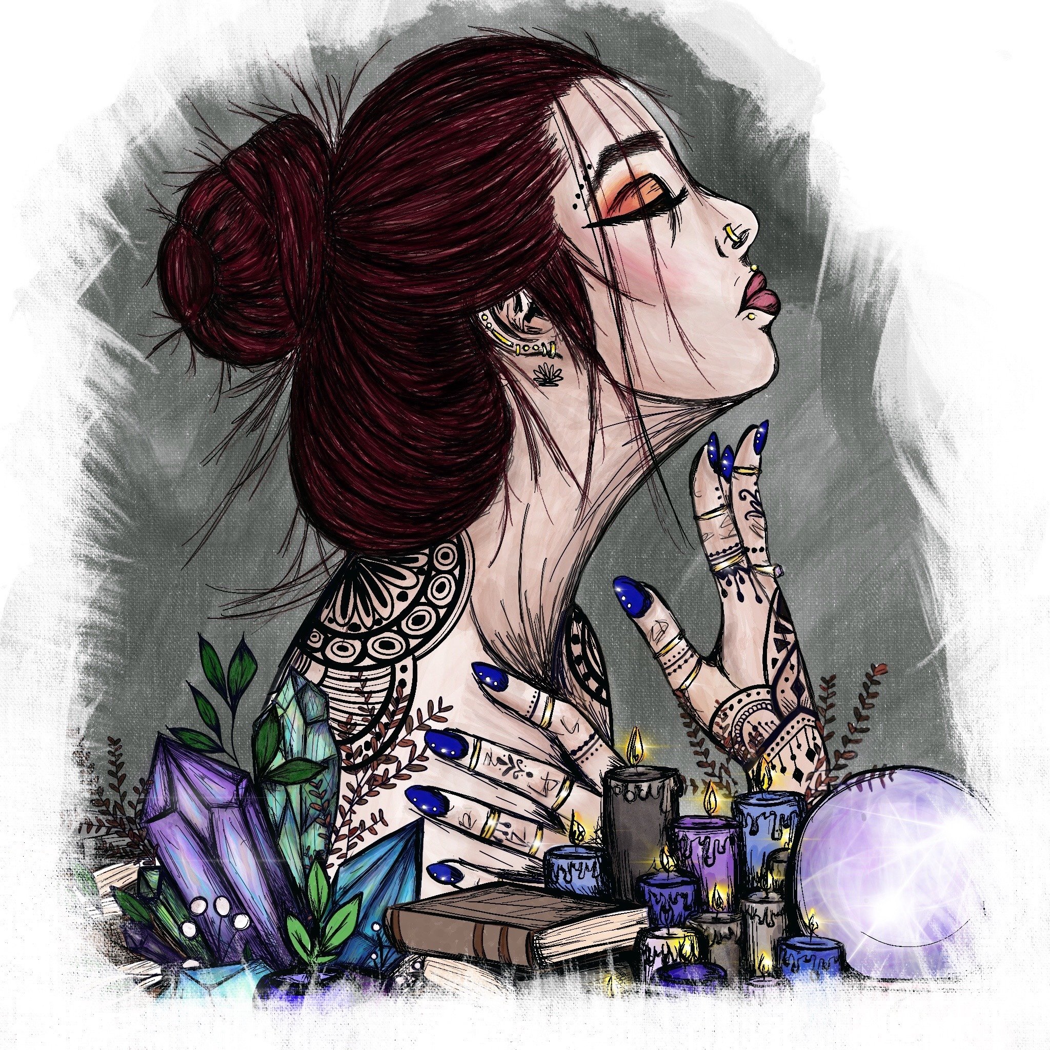 Witchy B*tch Art