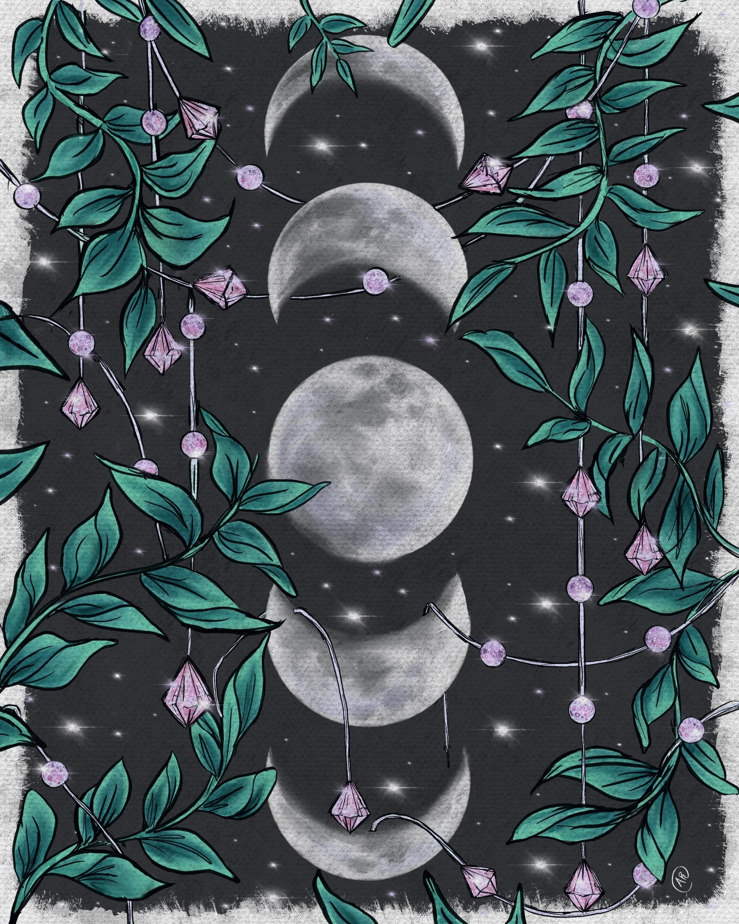Moonphase Art