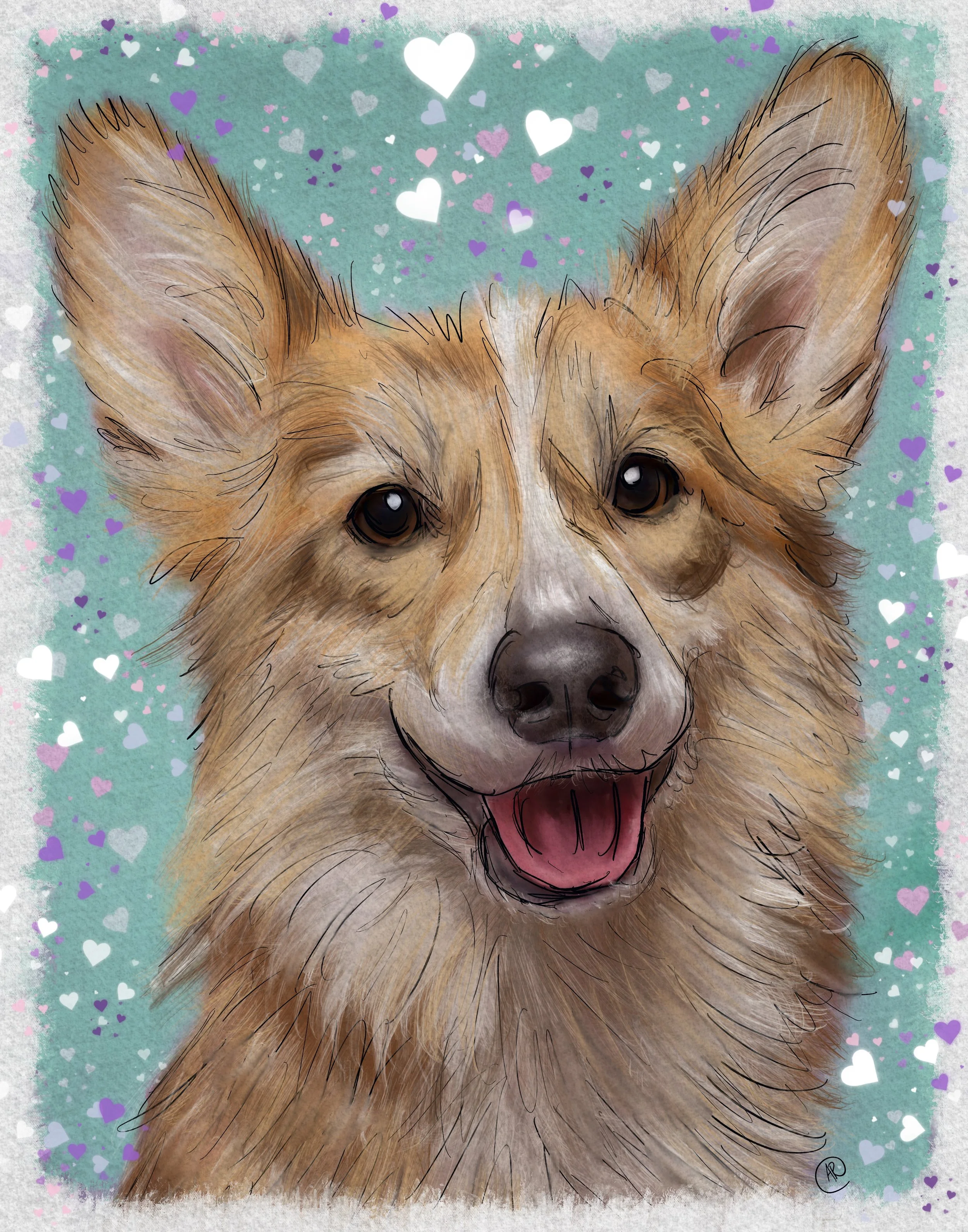Corgi Art