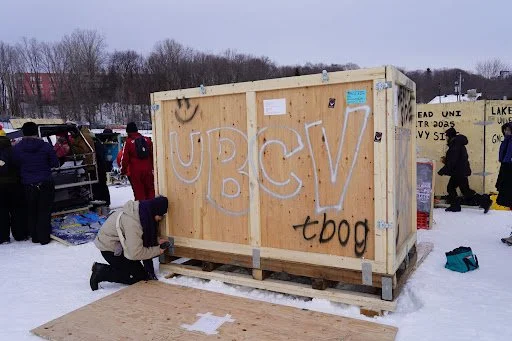 Toboggan Shipping Crate