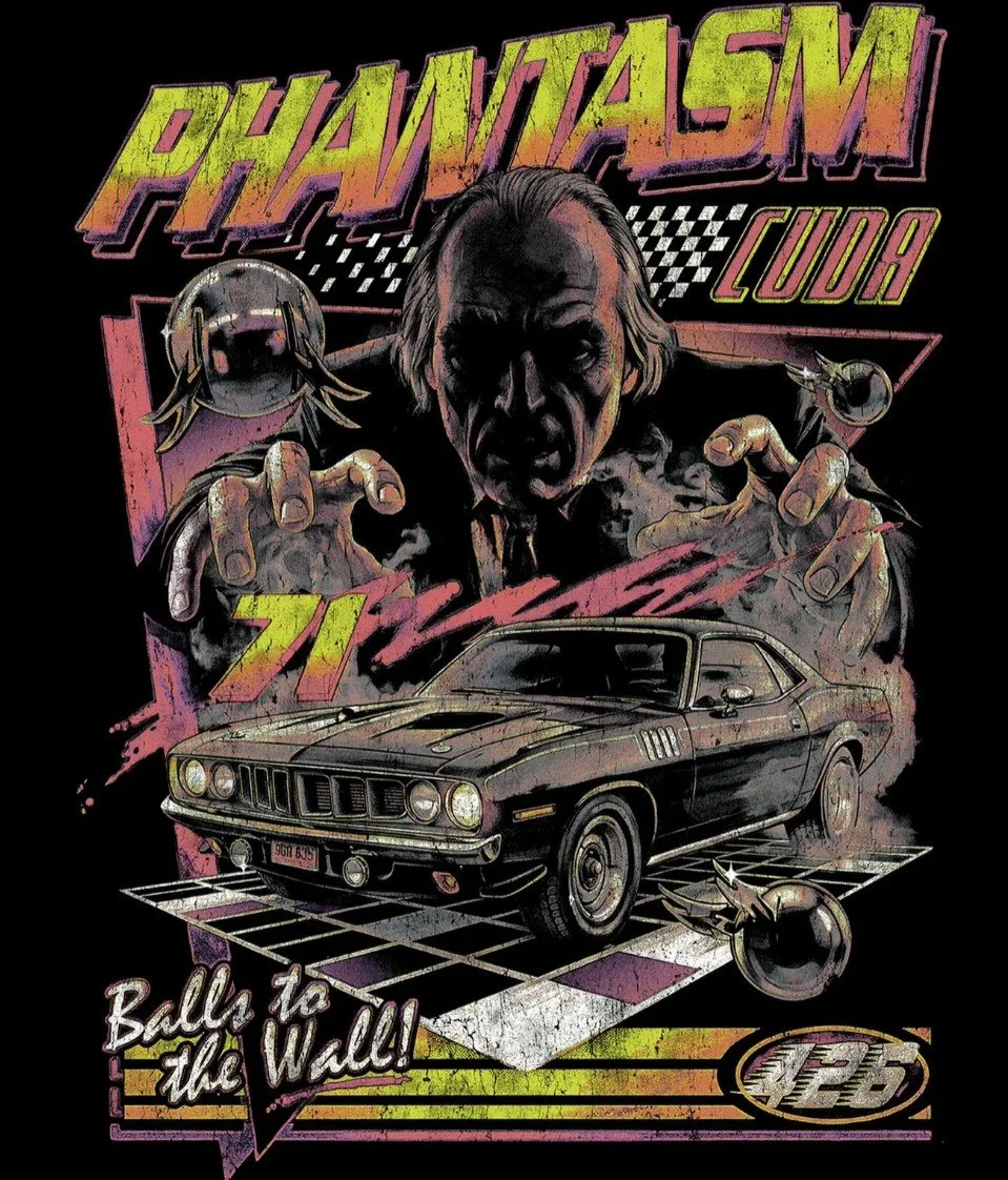 Fright Rags Pays Tribute To The Phantasm ‘Cuda With New Apparel 