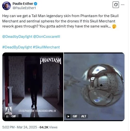 DEAD BY DAYLIGHT x PHANTASM Rumors Heat Up — PHANTASM.com