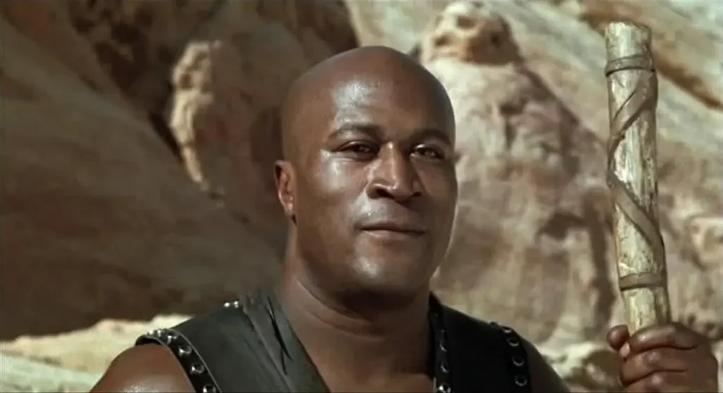 John Amos as "Seth"
