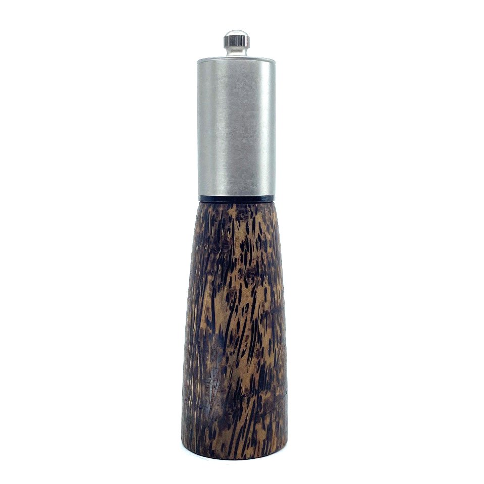 Barber Salt Shaker / Pepper Mill Combo