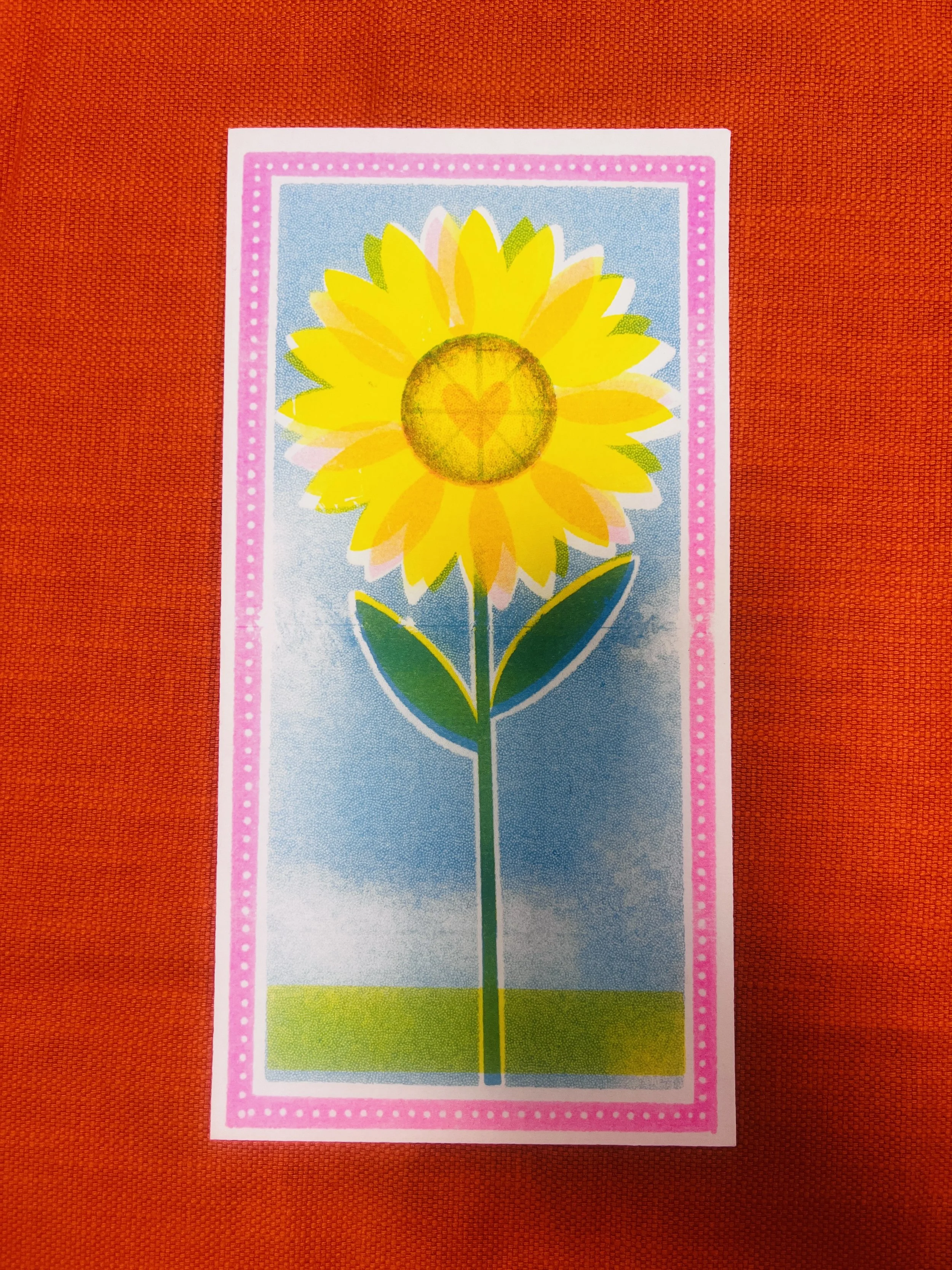 SUNFLOWER MINI PRINT