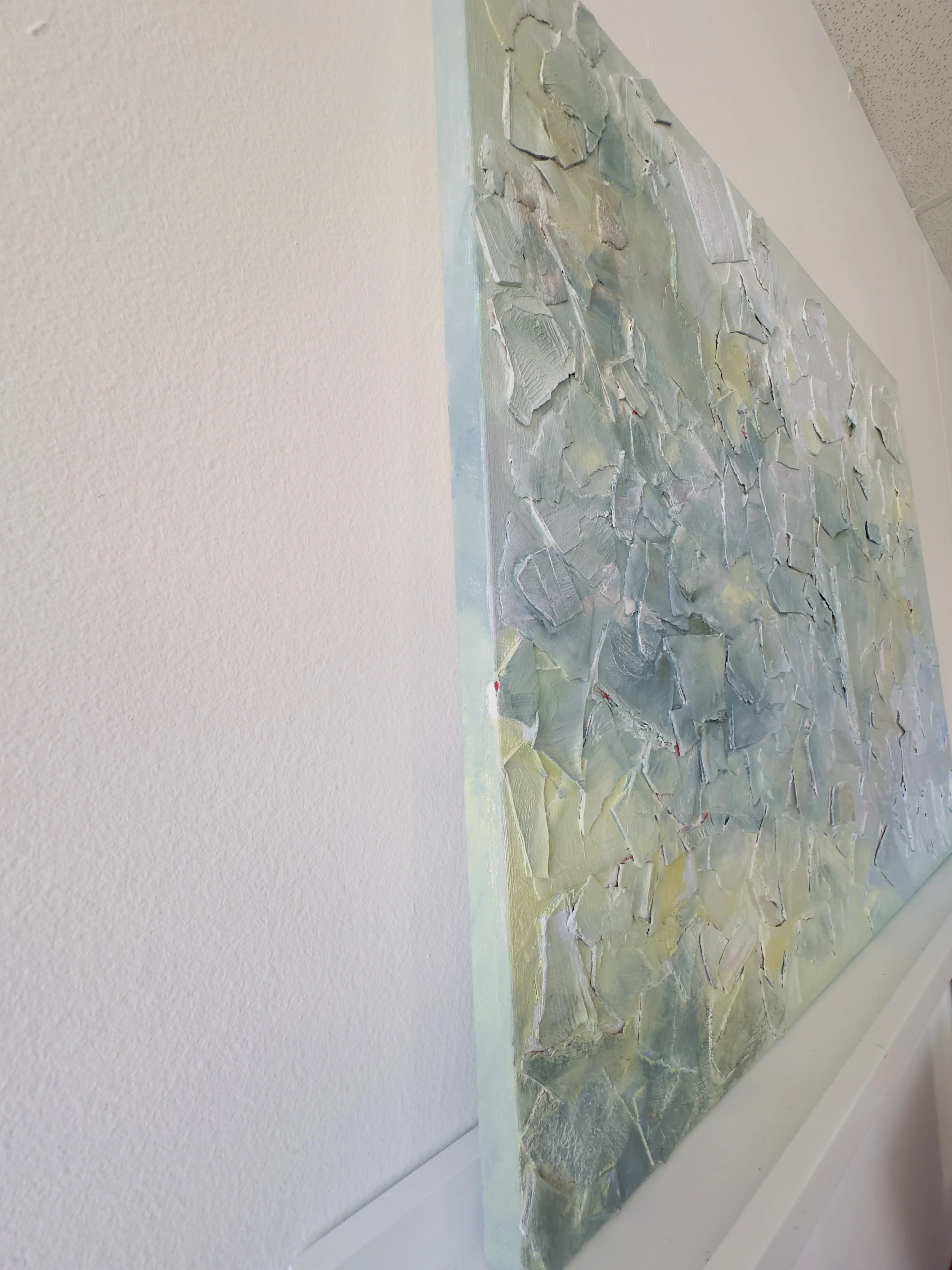 Side view of Stones Submerged