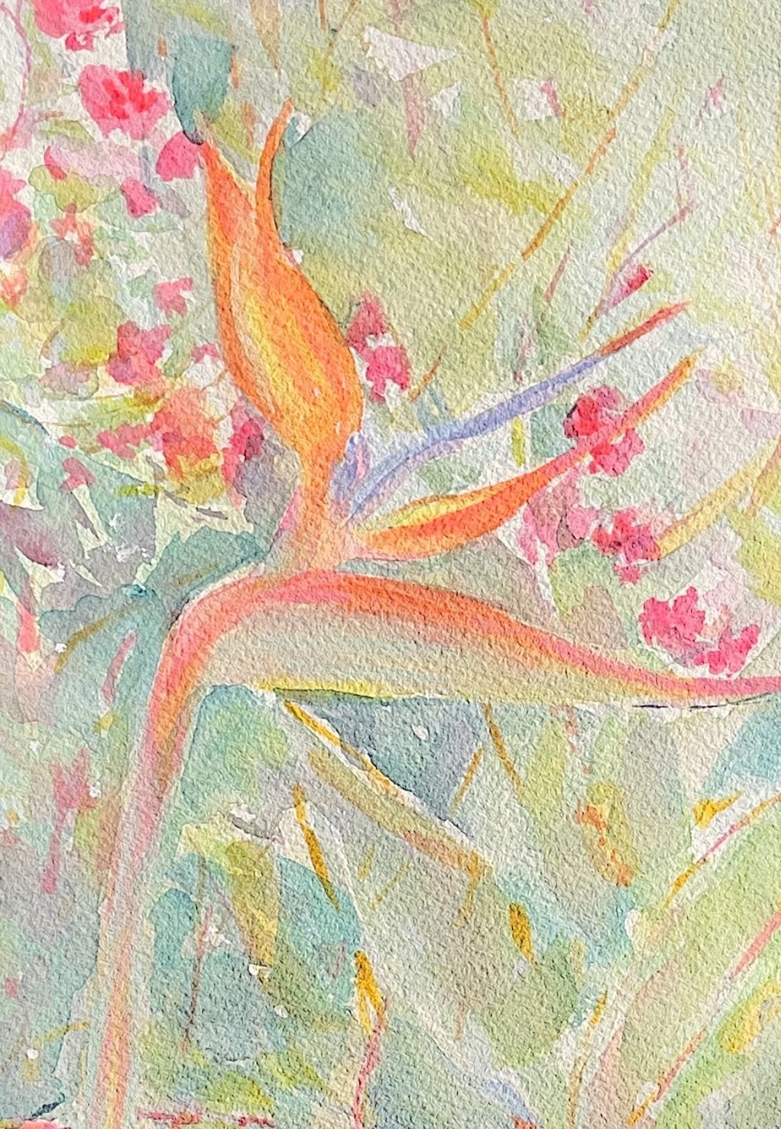 bird-of-paradise-in-garden-watercolor-painting-susan-t-billington.jpg