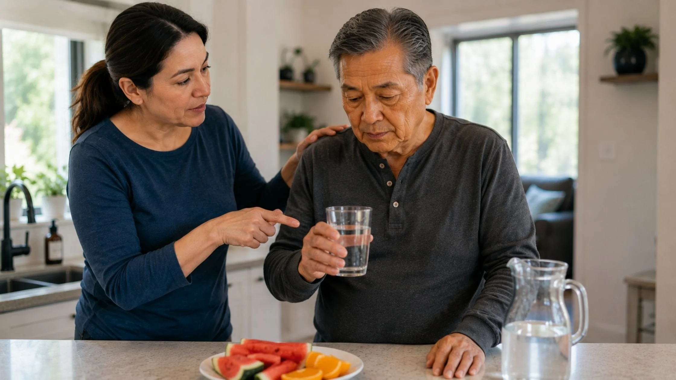Dehydration and Dementia: Causes, Warning Signs and Prevention Tips