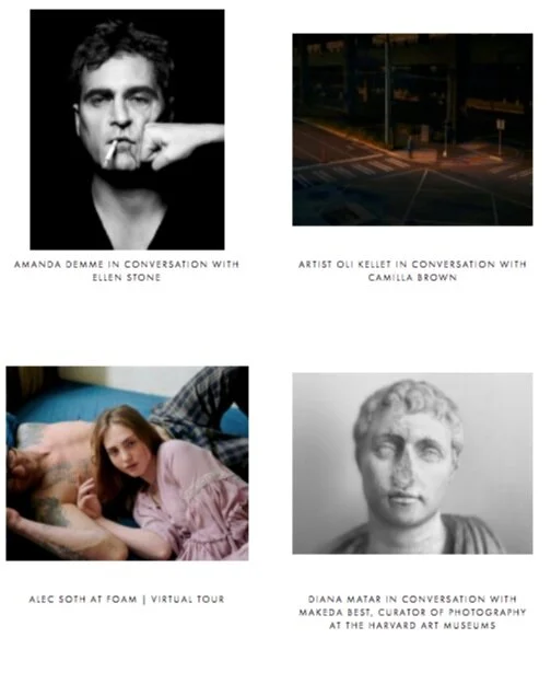 Explore The Photo London Artist Talks Archive