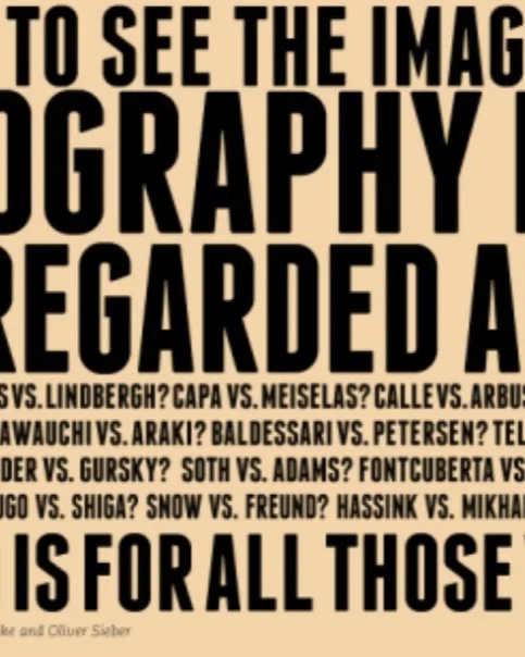 The Antifoto Manifesto Poster