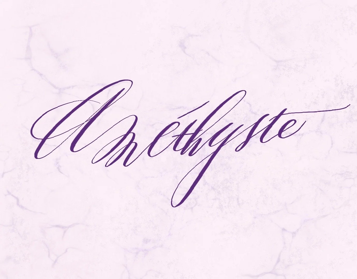 The word 'Archive' written in elegant purple cursive font on a light purple textured background.