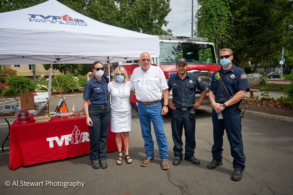 TVFR Shows off Fire Equipment