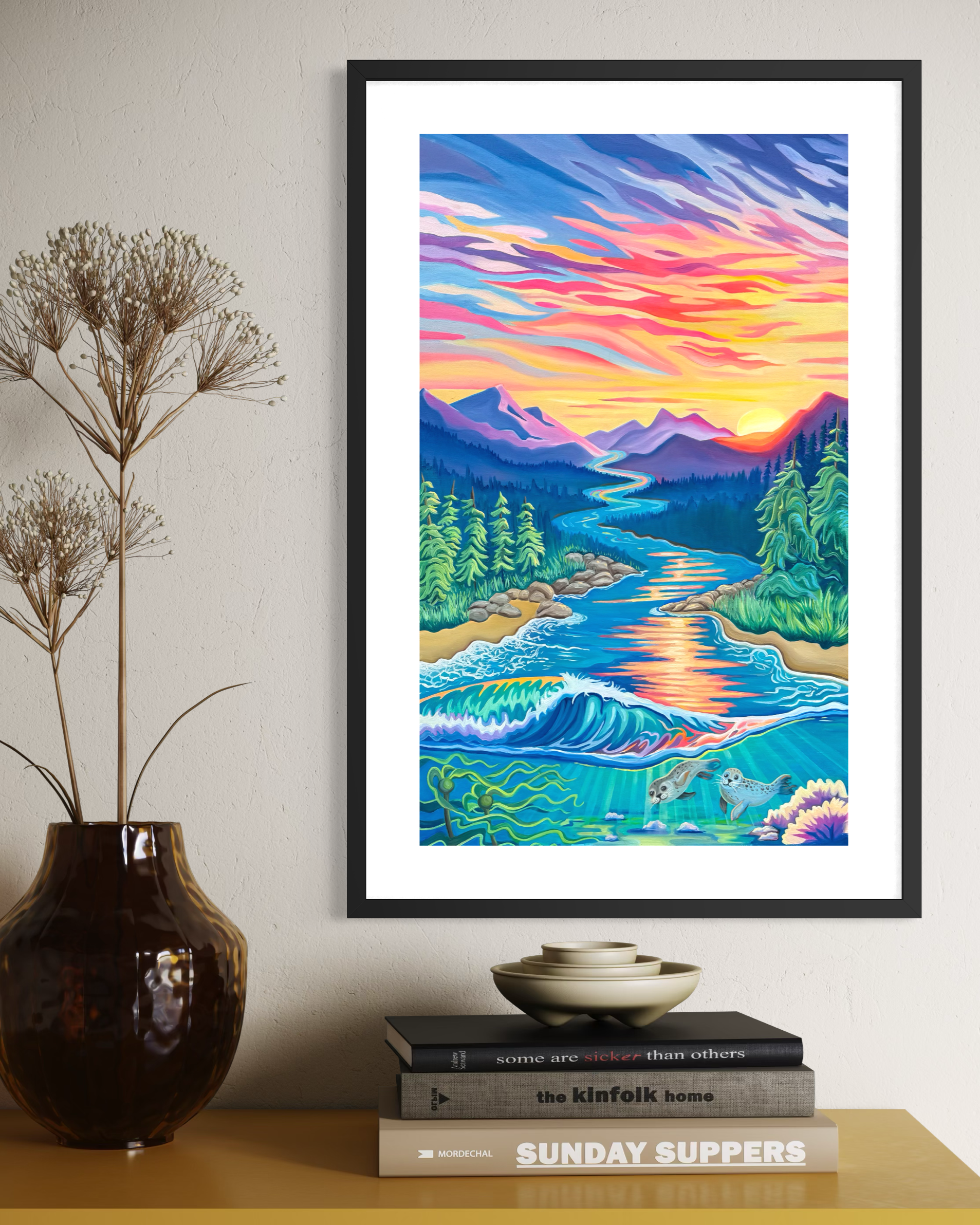 Source to Sea Print