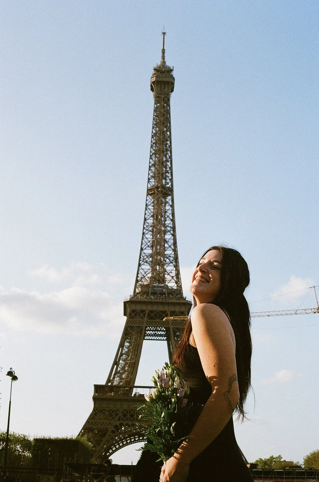 Fed with a plastic spoon