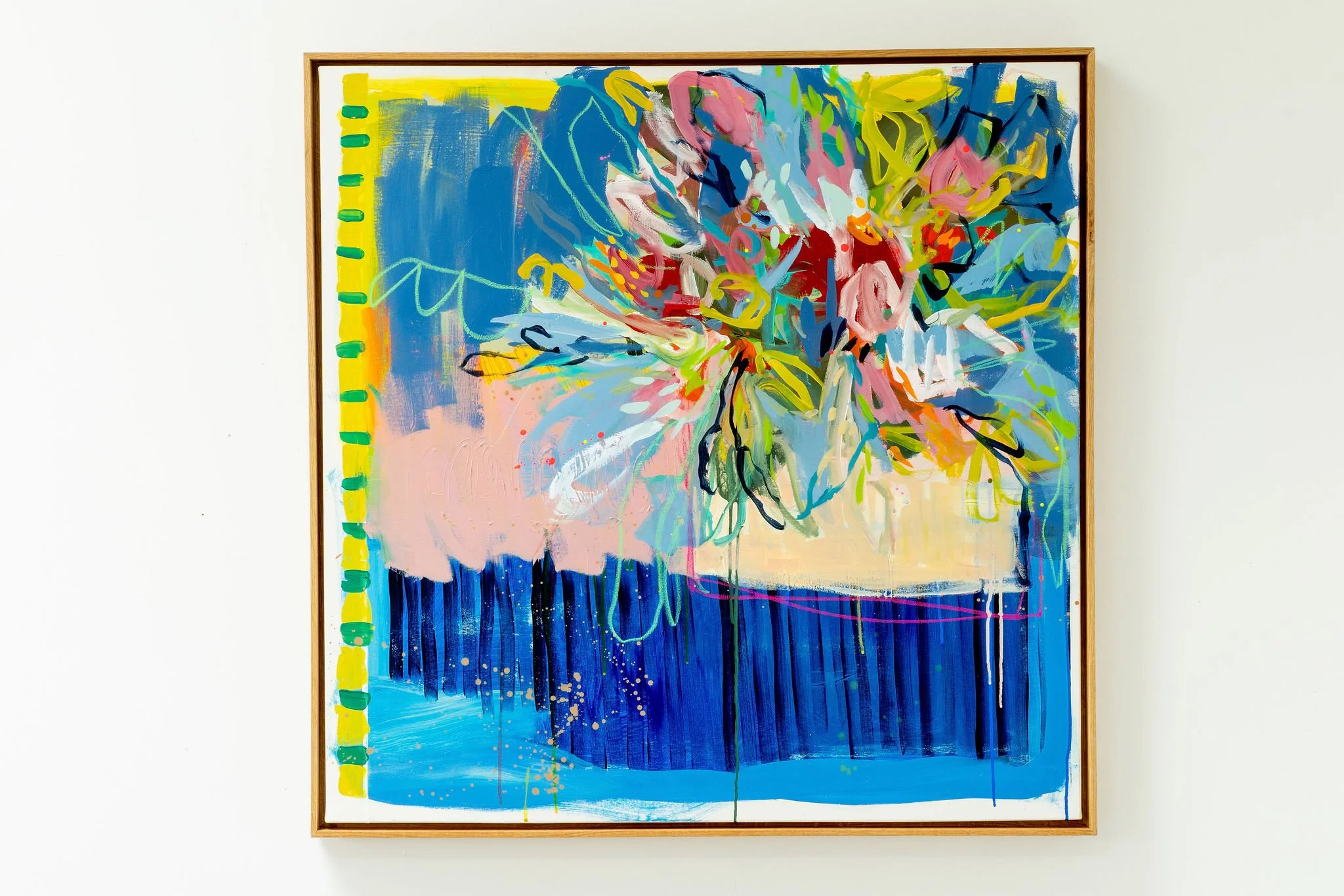 Soft Transition, 36 x 36"