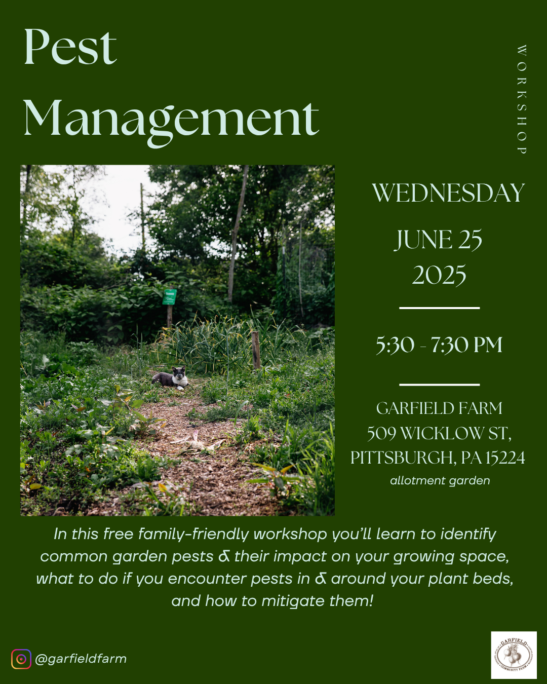 Pest Management Workshop