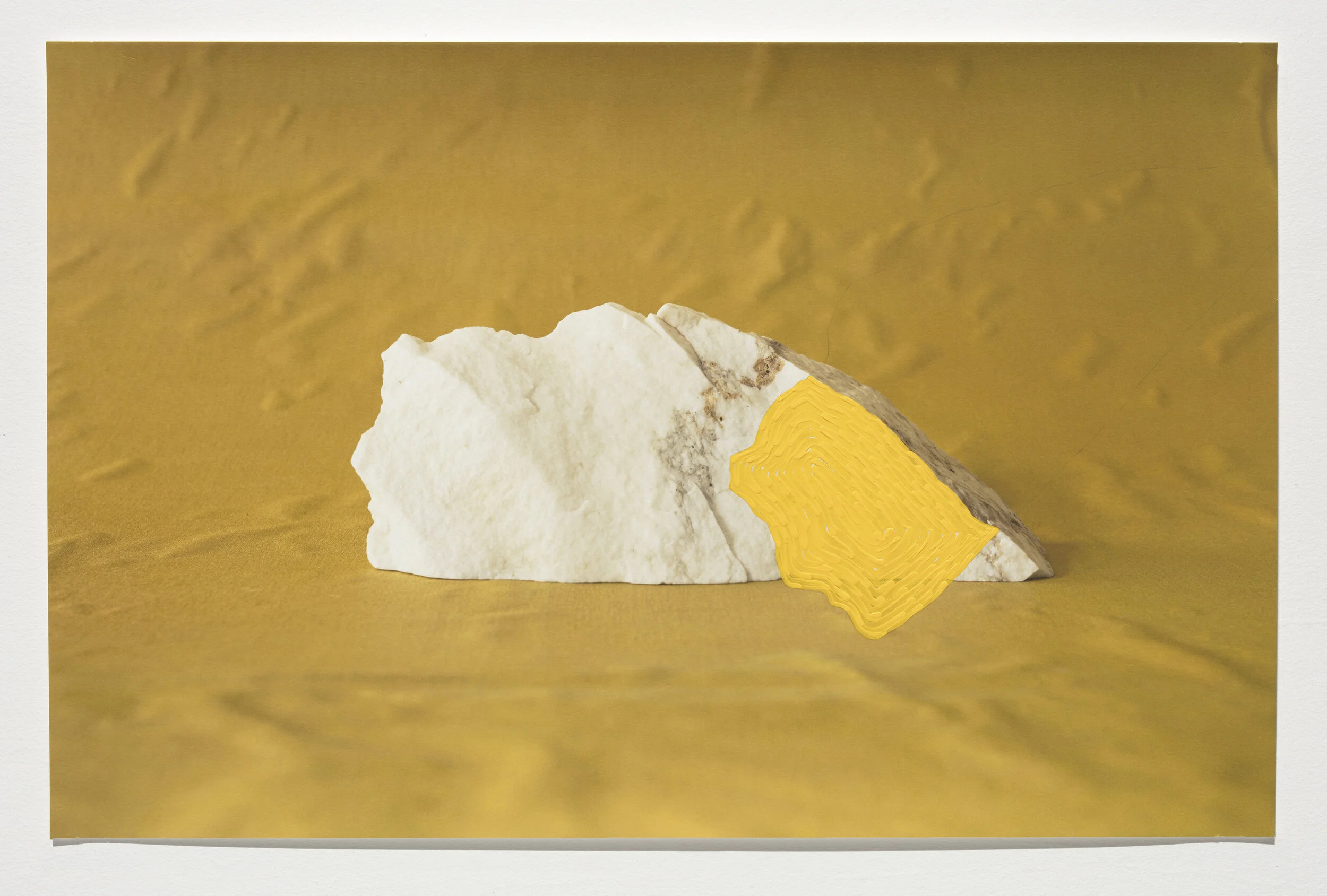 4.“Marble Offcut, Same Side II” 2019 Inkjet Print, Gouche and Graphite 11” x 17”.jpg