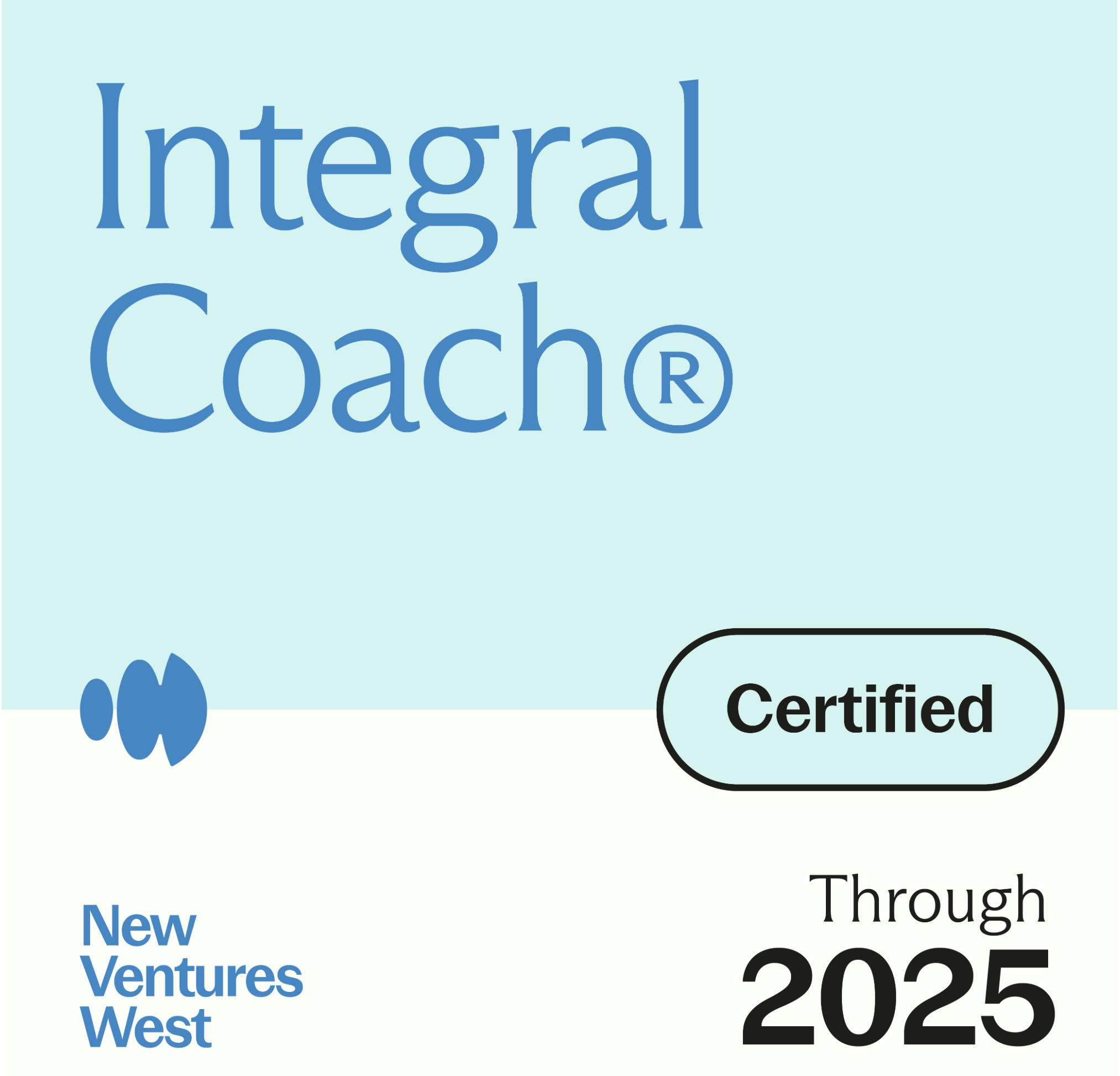Integral Coach Certification (from New Ventures West)