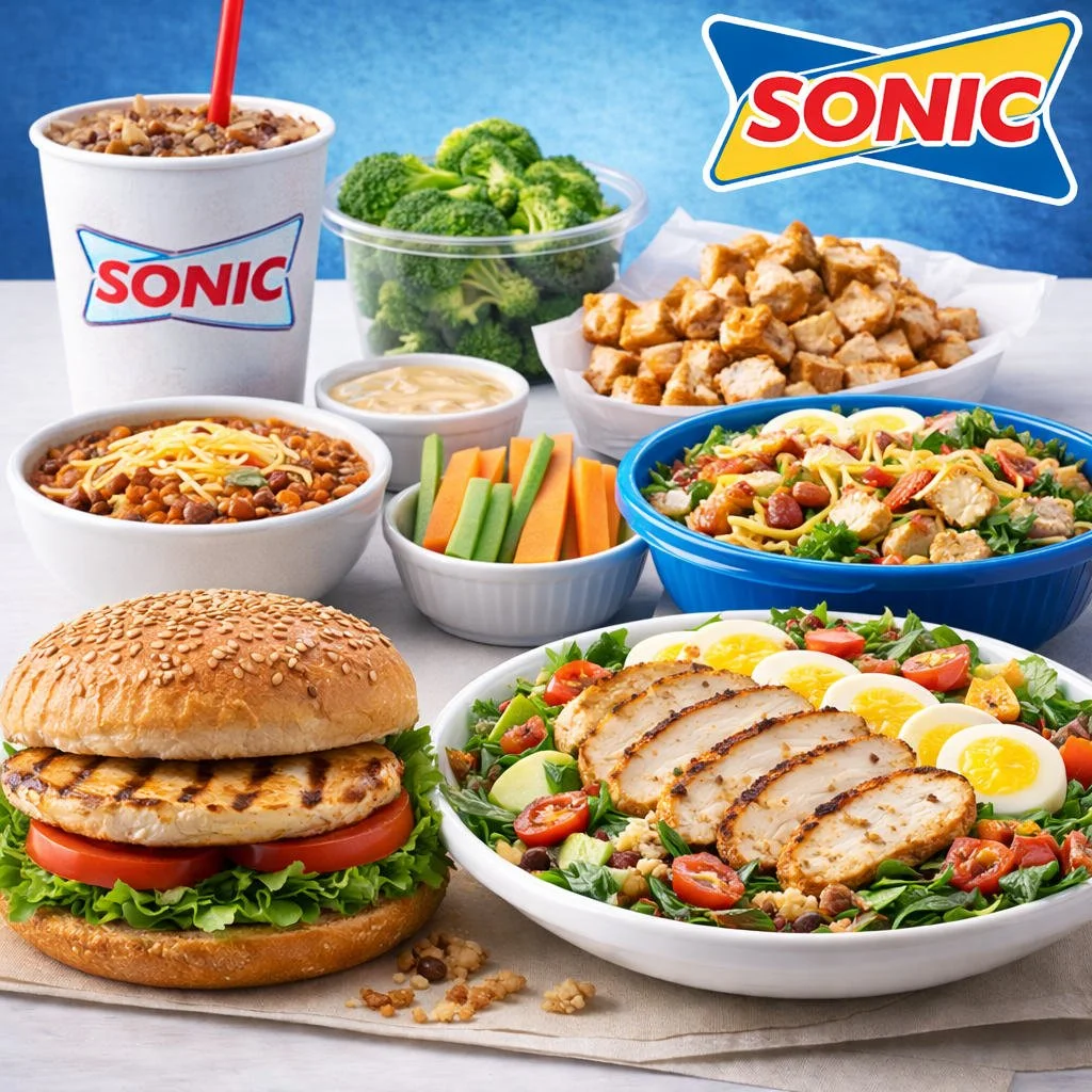 Low-Calorie, High Protein Options at Sonic Drive-In