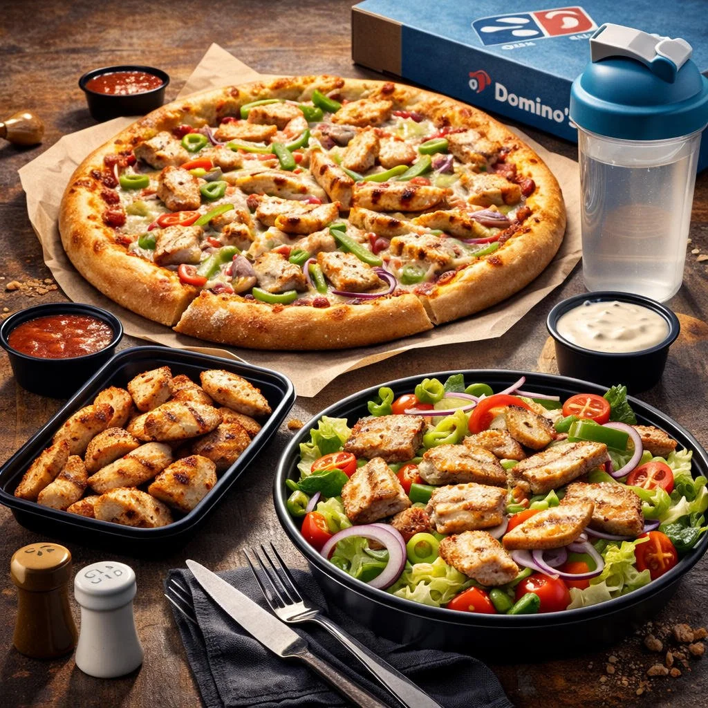 Low Calorie, High Protein Options at Domino's Pizza