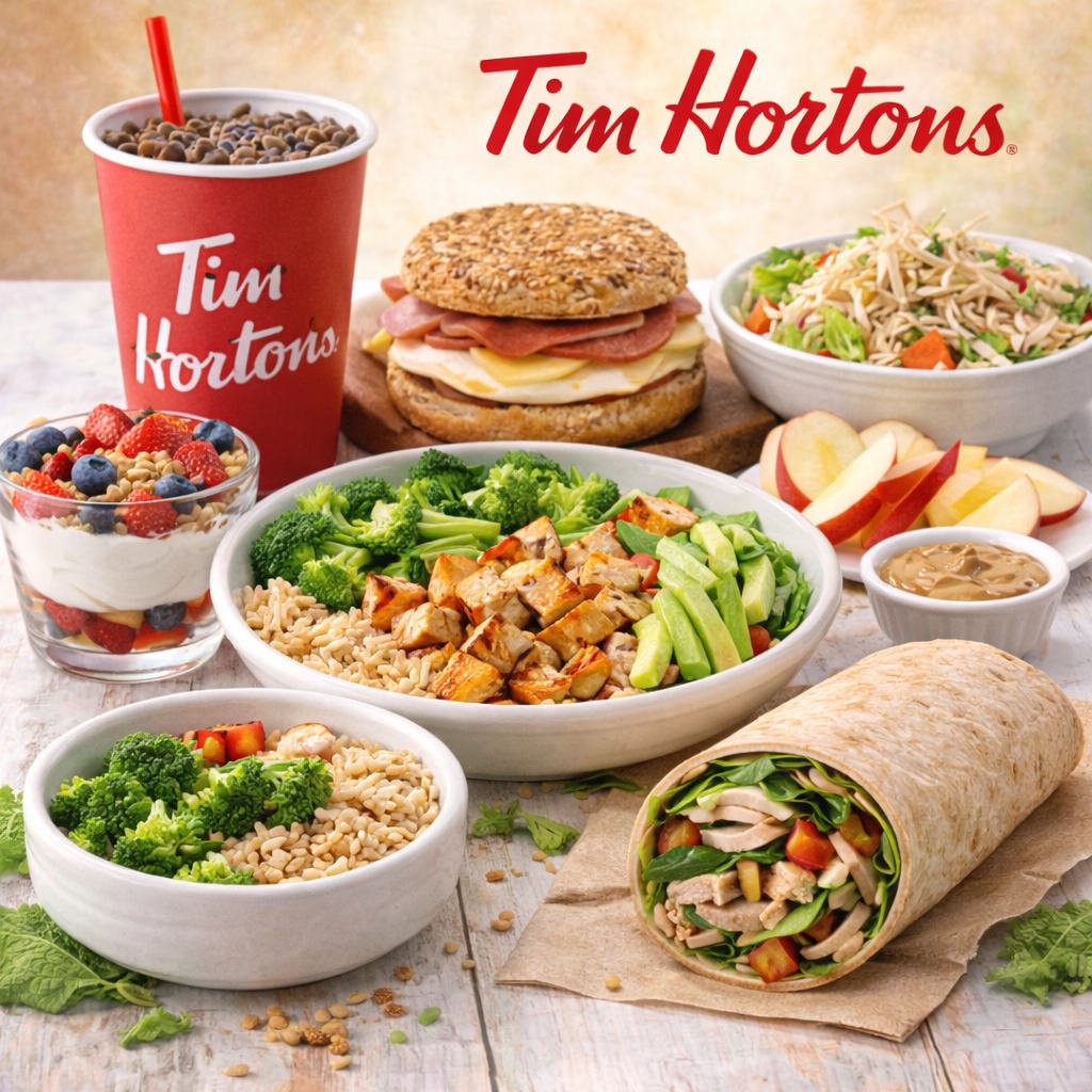 Low-Calorie, High Protein Options at Tim Horton’s