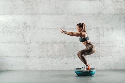 10 Benefits of Doing Squats on a Bosu Ball — GripRoom