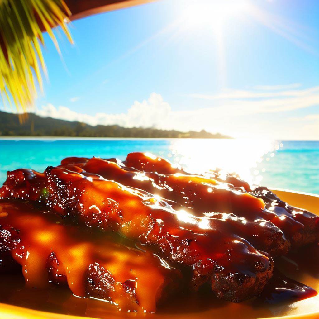 Jerking At The Beach 5-Ingredient Jamaican Jerk Ribs with Pineapple Rum Glaze Recipe — GripRoom