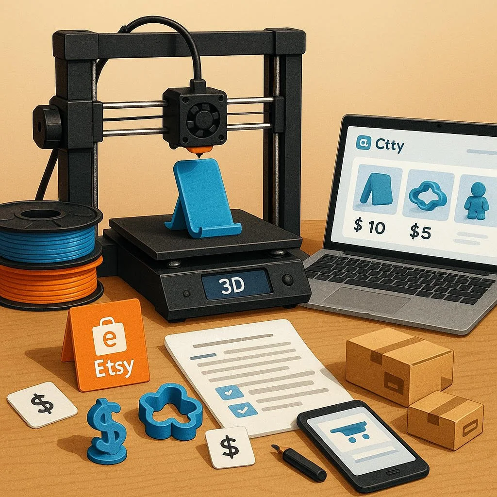 How to Make Money with a 3D Printer (2025)