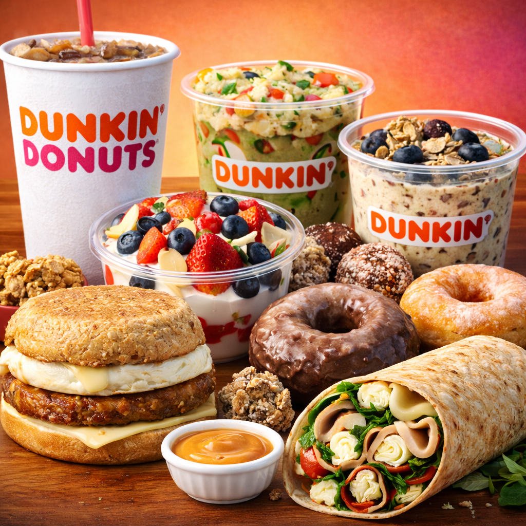Low Calorie, High Protein Options at Dunkin' Donuts