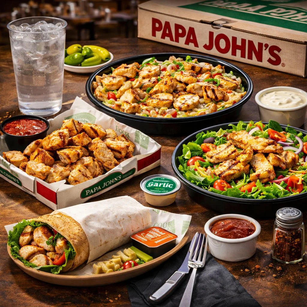 Low Calorie, High Protein Options at Papa John’s