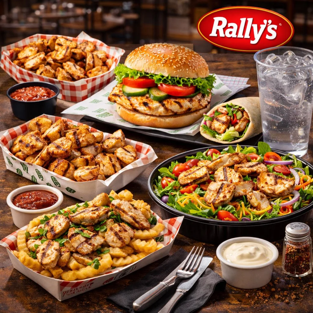 Low-Calorie, High-Protein Options at Rally’s (Checkers)