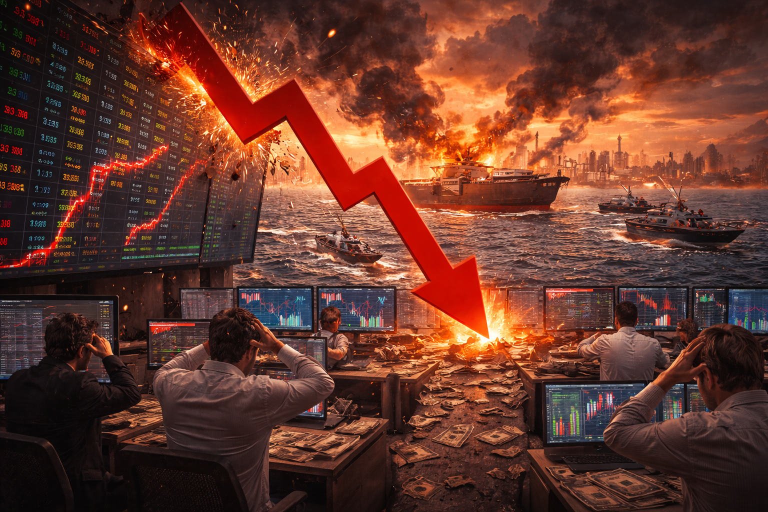 The Stock Market Is at Risk of a Much Bigger Crash if Hormuz Stays Closed and the Iran War Drags On