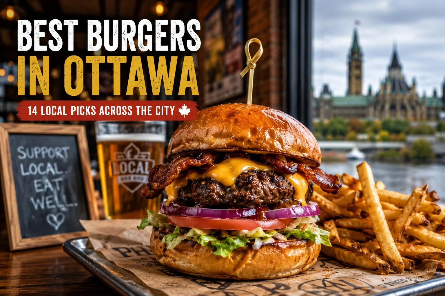 Best Burgers in Ottawa: 14 Local Picks Across the City