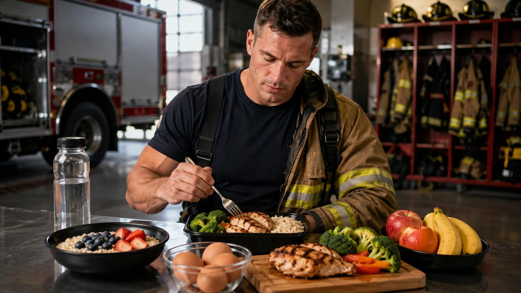 The Firefighter Diet: What Firefighters Eat to Stay Fit for High-Demand Jobs