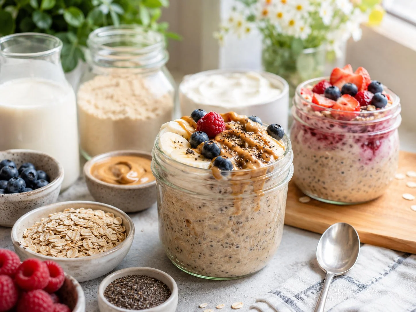 High Protein Overnight Oats Recipe