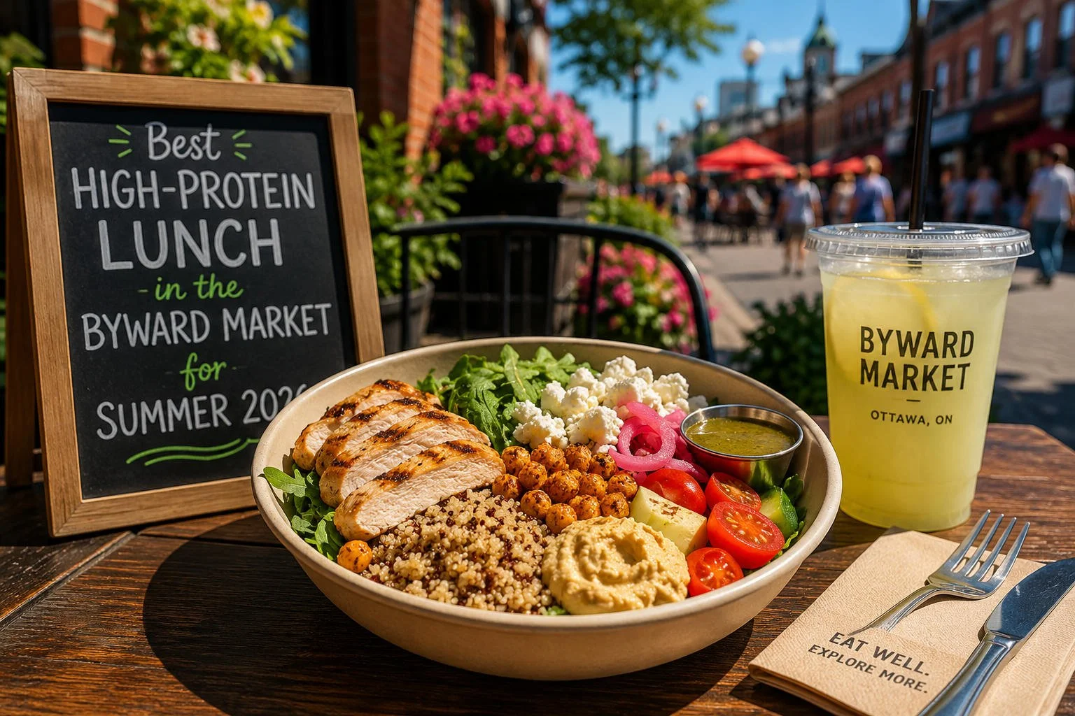 Best High-Protein Lunch in ByWard Market for Summer 2026