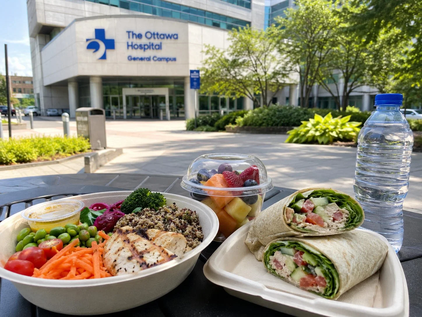 Healthy Food Near The Ottawa Hospital General Campus for Visitors and Families