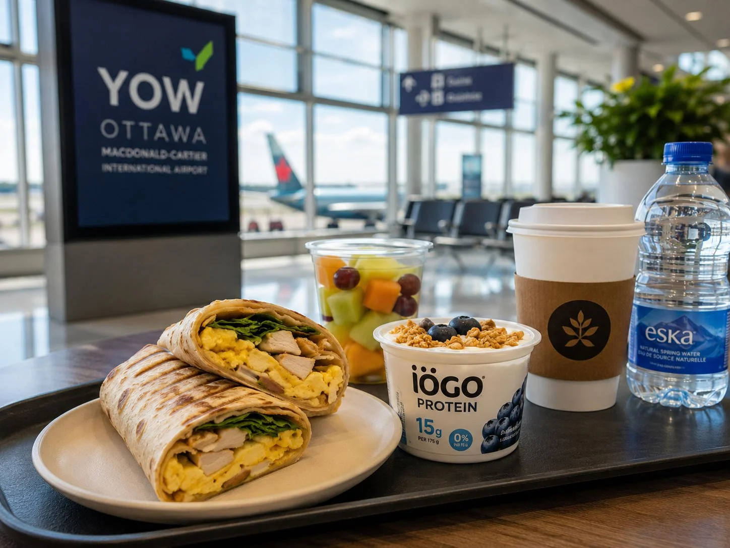 Healthy Breakfast at Ottawa Airport: Best High-Protein Options at YOW
