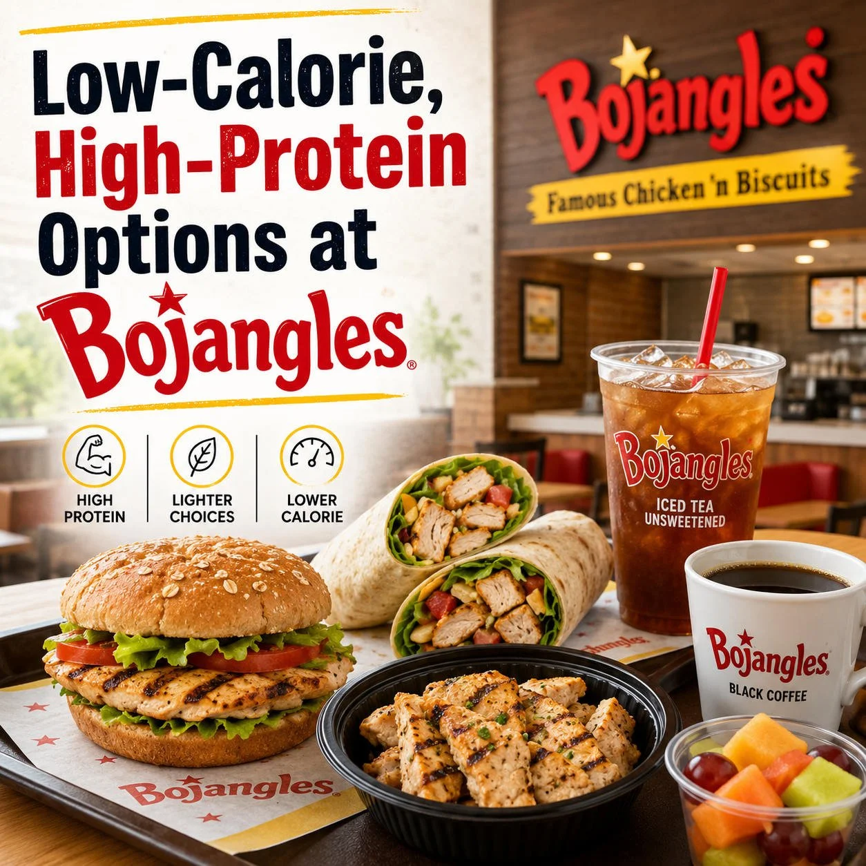 Low-Calorie, High-Protein Options at Bojangles