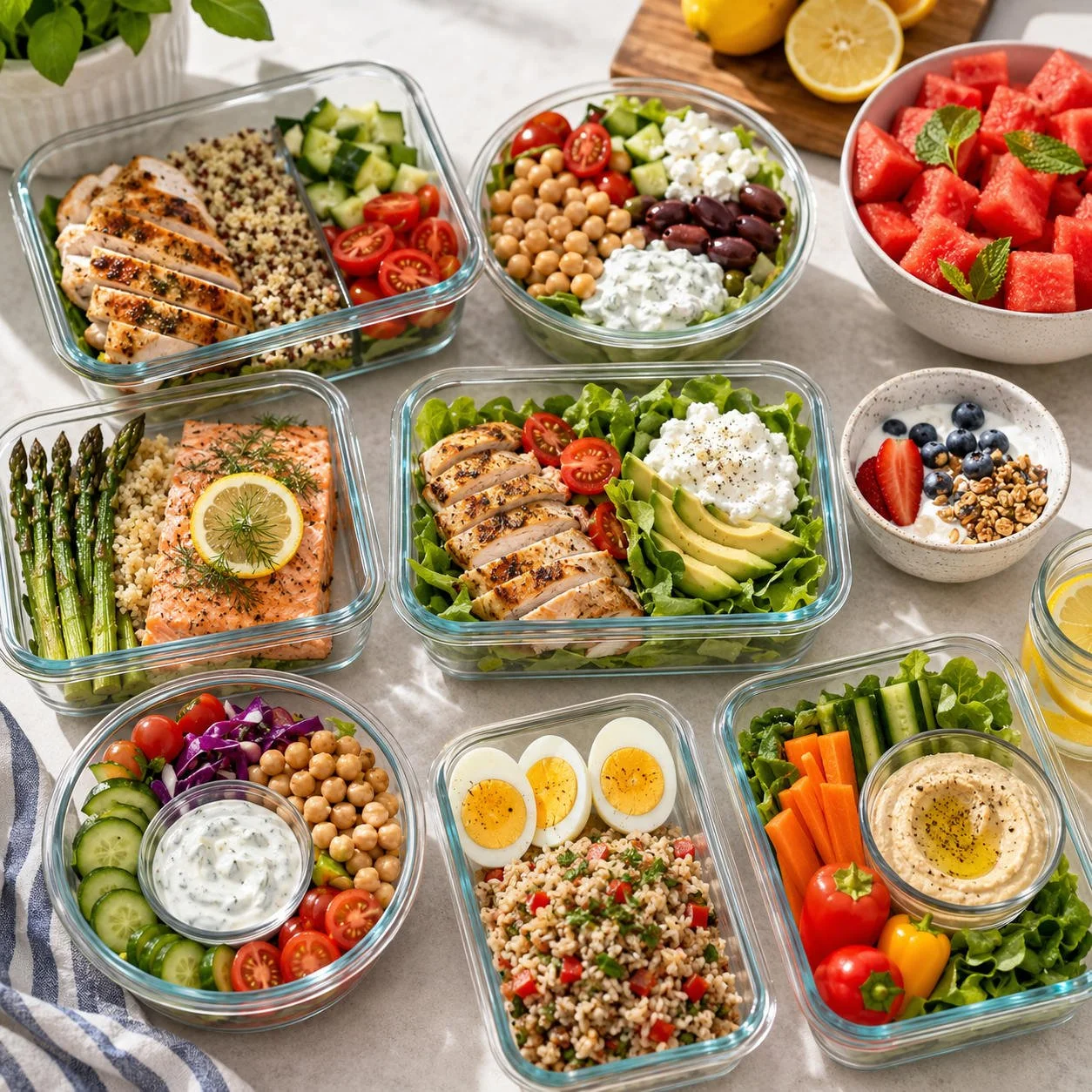 30 High-Protein Meal Prep Ideas for Summer