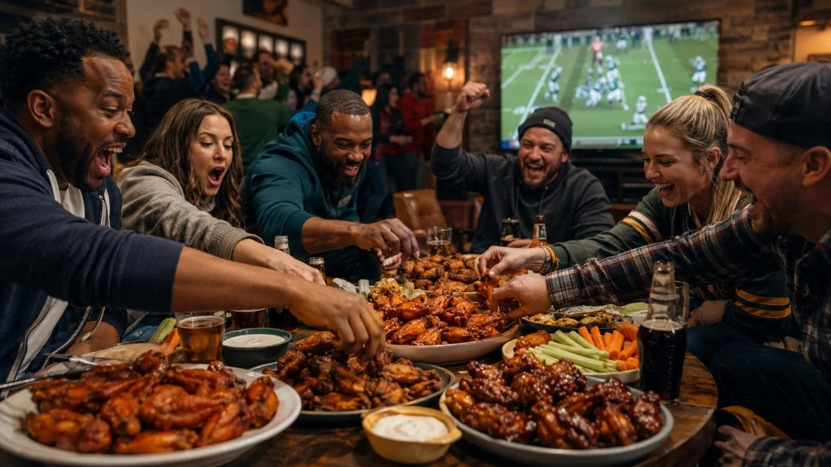 Why the Super Bowl Turns Chicken Wings Into a National Ritual