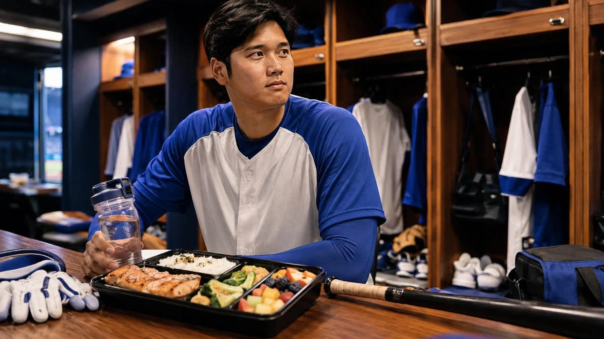 What Shohei Ohtani Reveals About Baseball Food and Superstar Routine