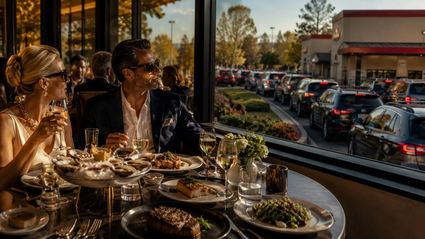 What Rich People Eat While You’re Waiting in Line at Chick-fil-A