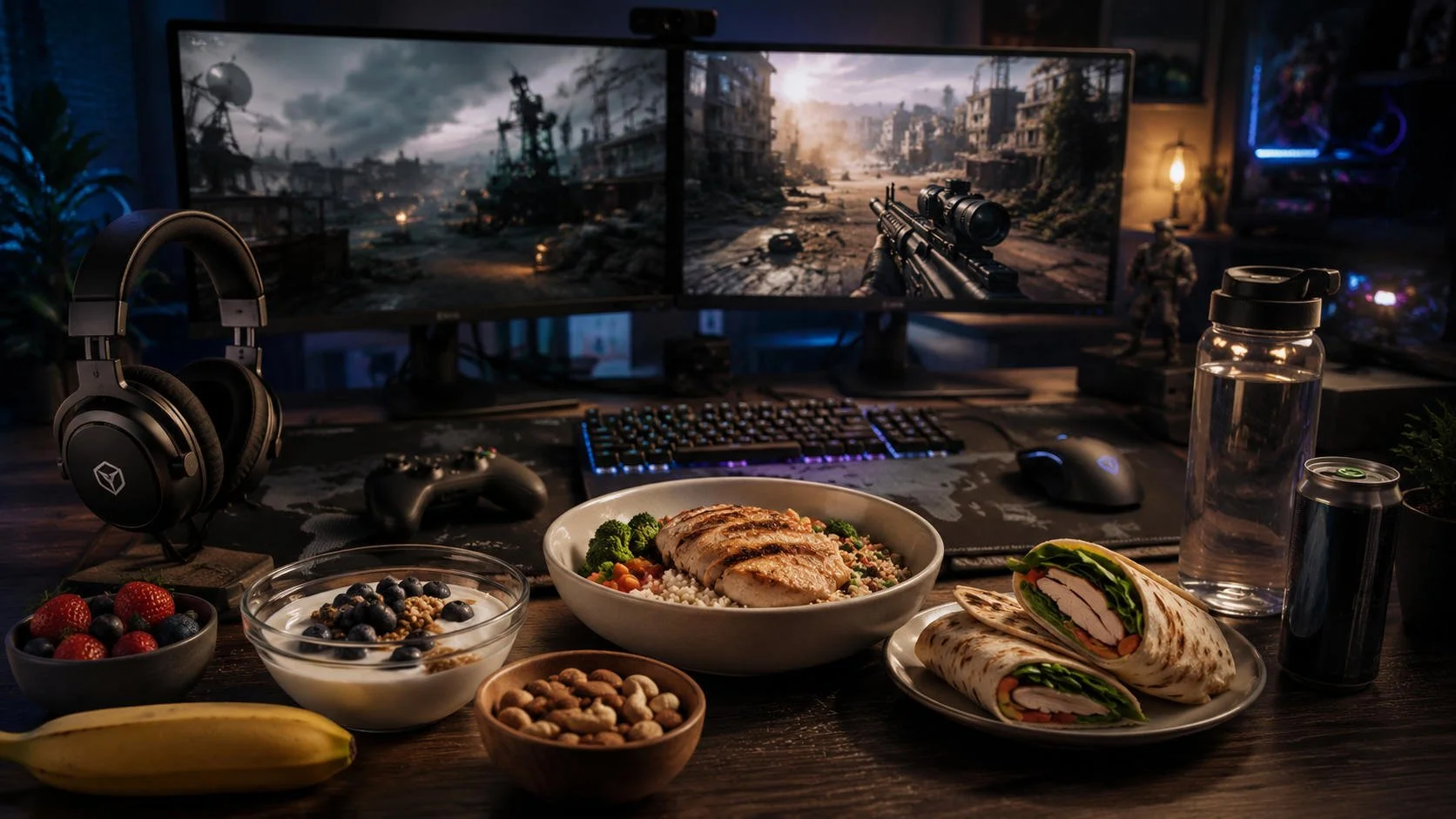 What Call of Duty Players Should Eat Before a Long Night of Gaming